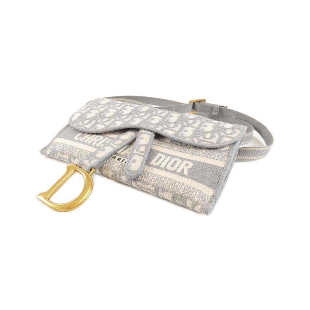 CHRISTIAN DIOR Gray Shoulder Bag - Picture 3 of 10
